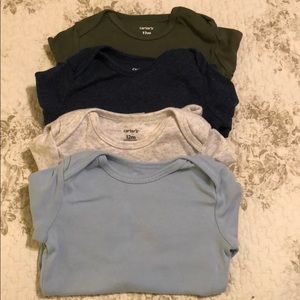 💙4 carters baby boy onesies💙